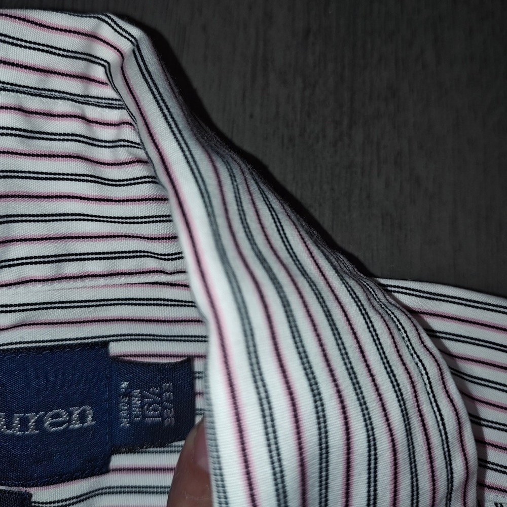 Polo Ralph Lauren Men's Long Sleeve Striped Button Shirt Classic Fit 16.5 32/33 - Picture 6 of 11